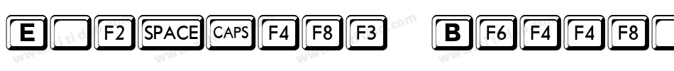 Elevator Buttons Two字体转换